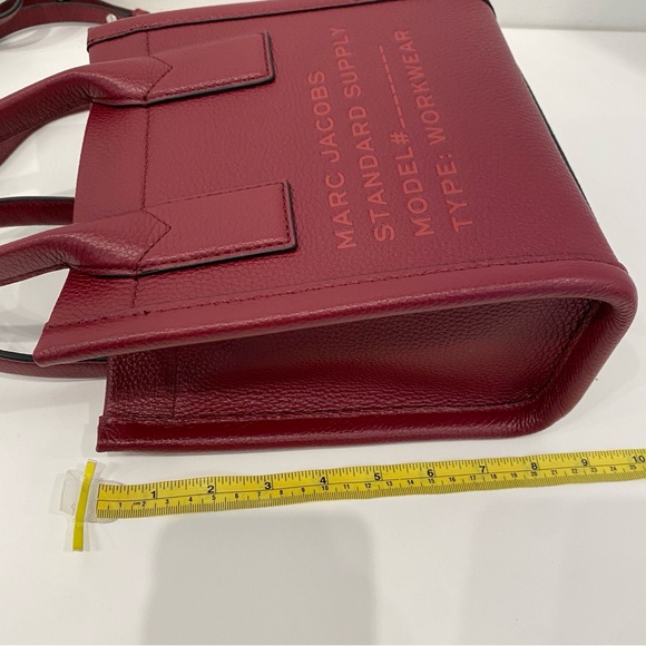 Marc Jacobs 4P4HCR012H01 Small Leather Satchel Bag - Picture 6 of 7